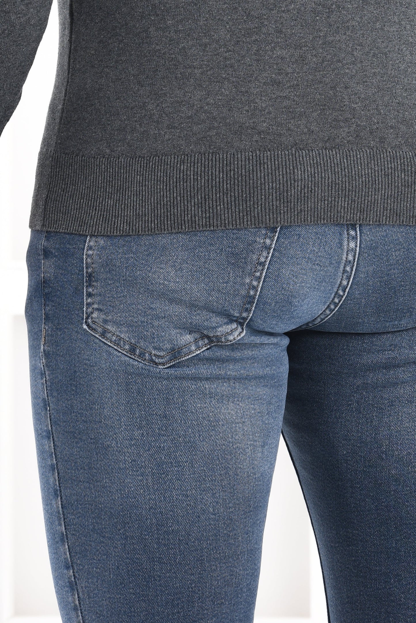 Ralph Lauren Pullover Herren Dunkelgrau V-Ausschnitt