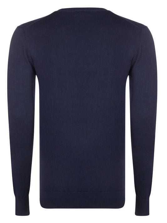 Ralph Lauren Pullover Herren Navy / Rot Rundhalsausschnitt