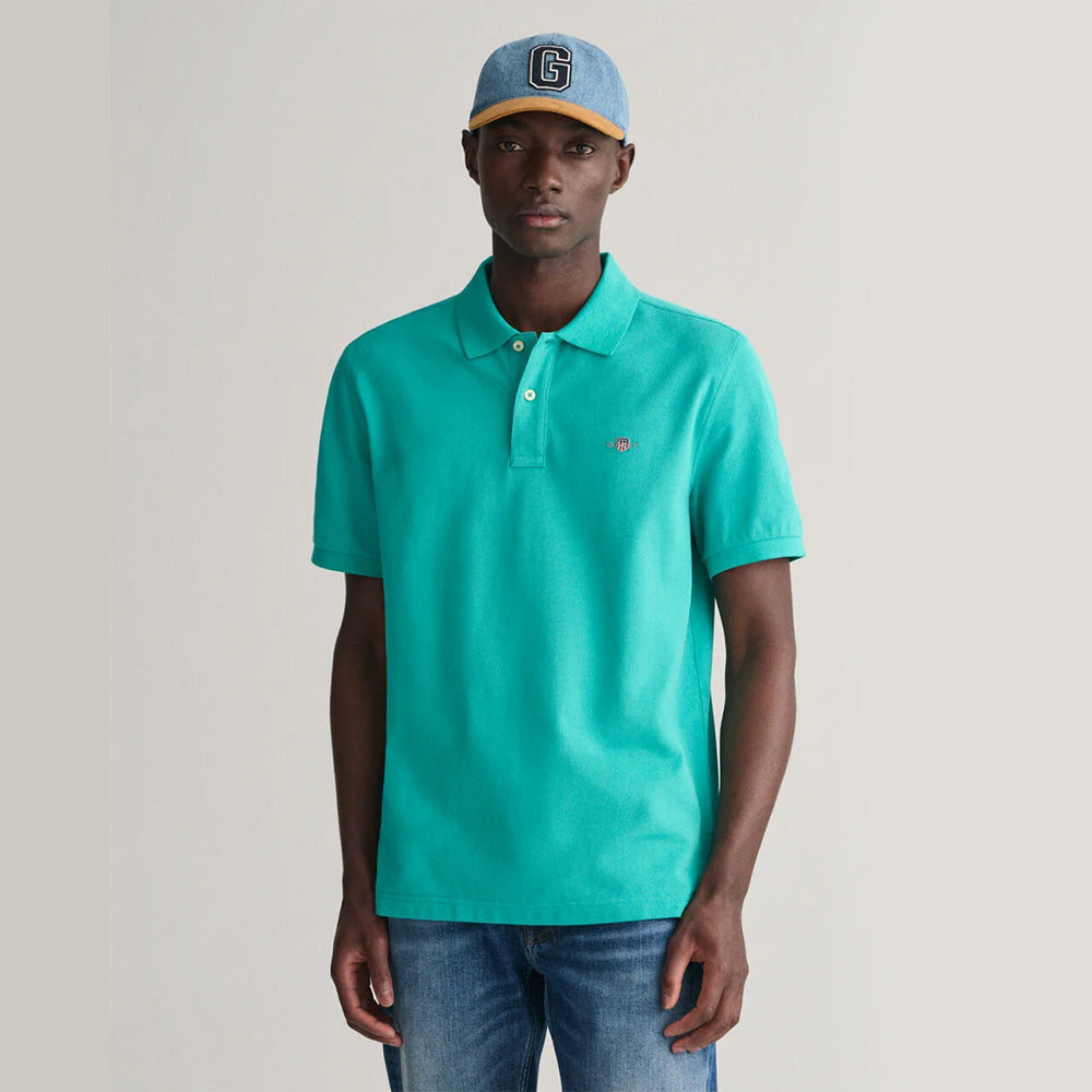 Gant Poloshirt Herren Hell Grün