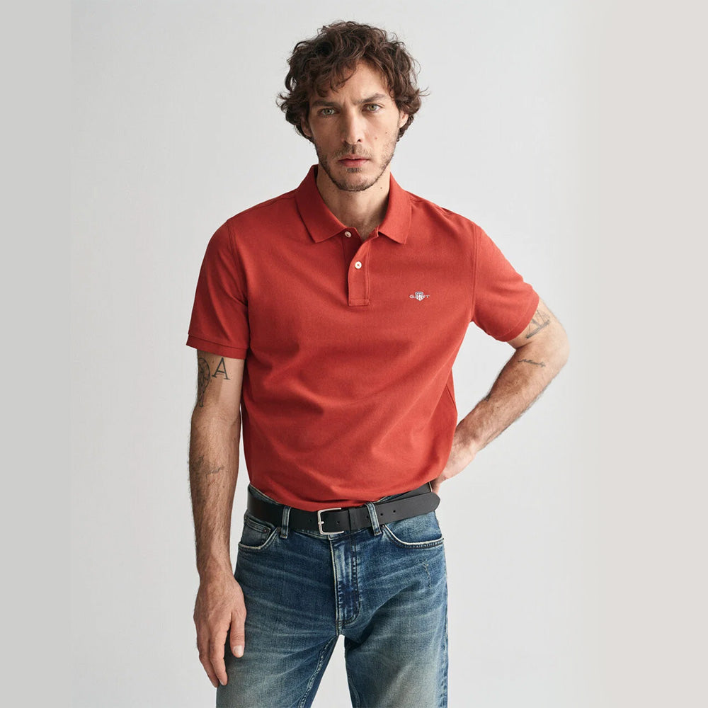 Gant Poloshirt Herren Rot