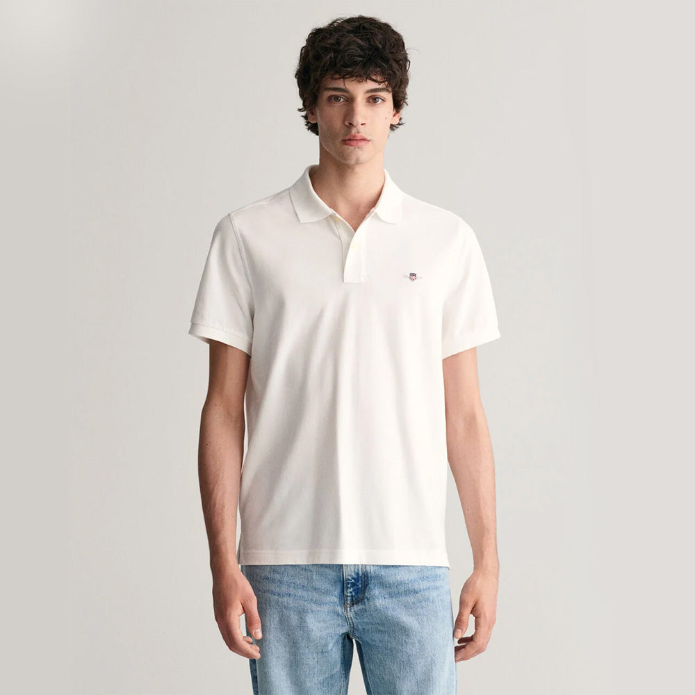 Gant Poloshirt Herren Weiss
