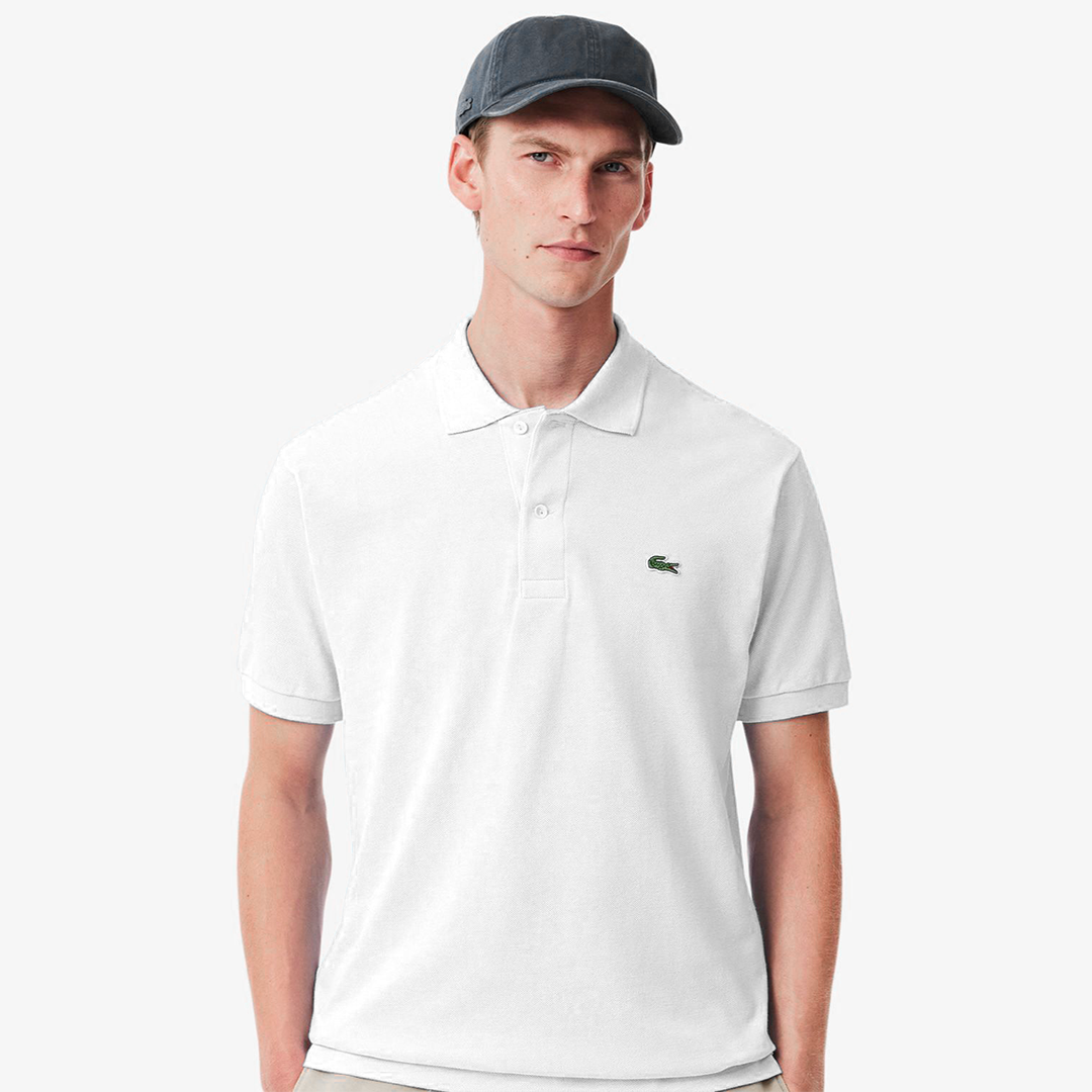 Lacoste Herren Poloshirt Classic Fit Weiss