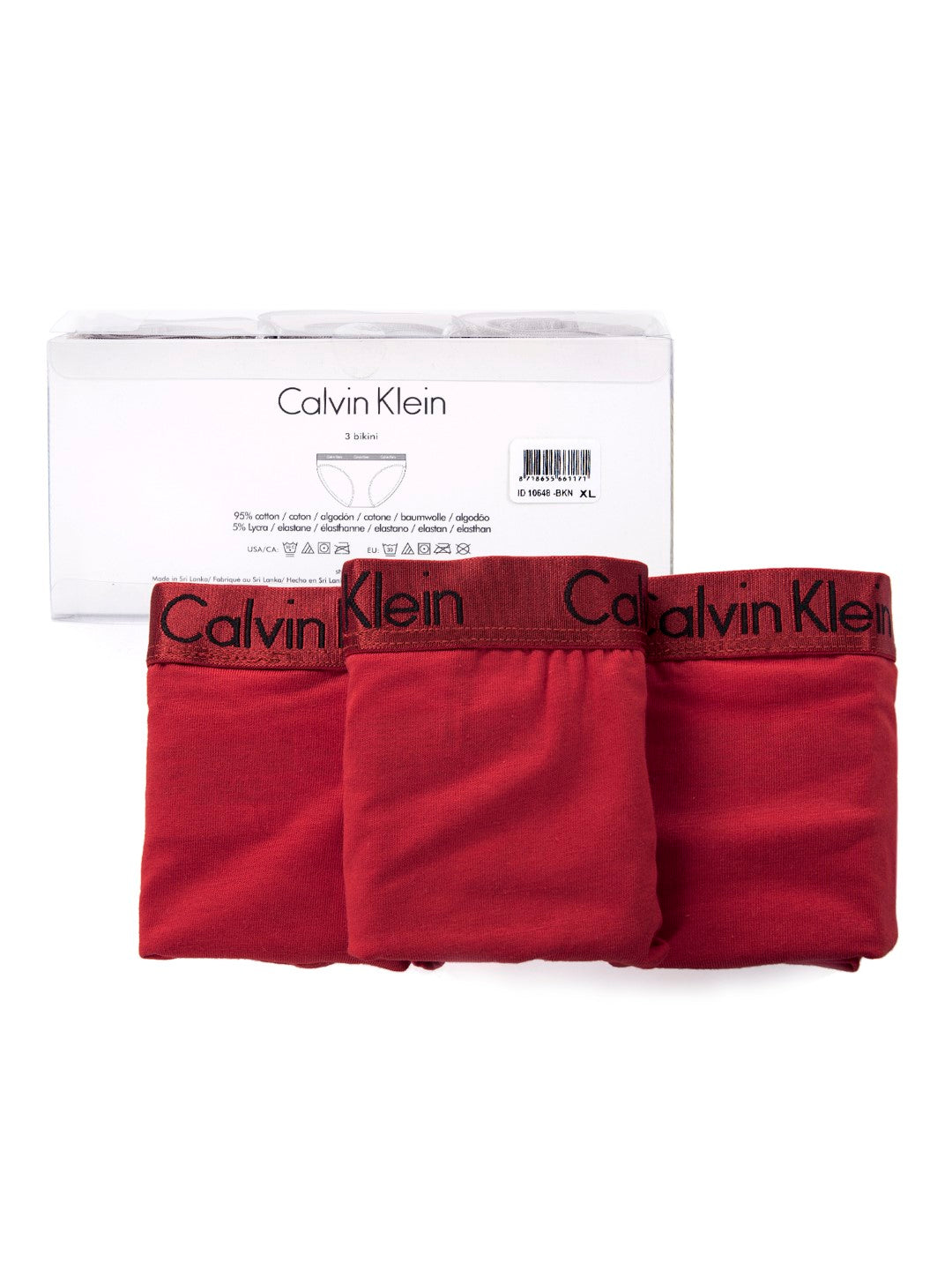 Calvin Klein Slip Damen Rot