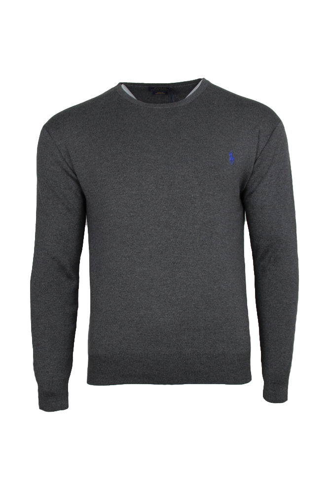 Ralph Lauren Pullover Herren Dunkelgrau Rundhalsausschnitt