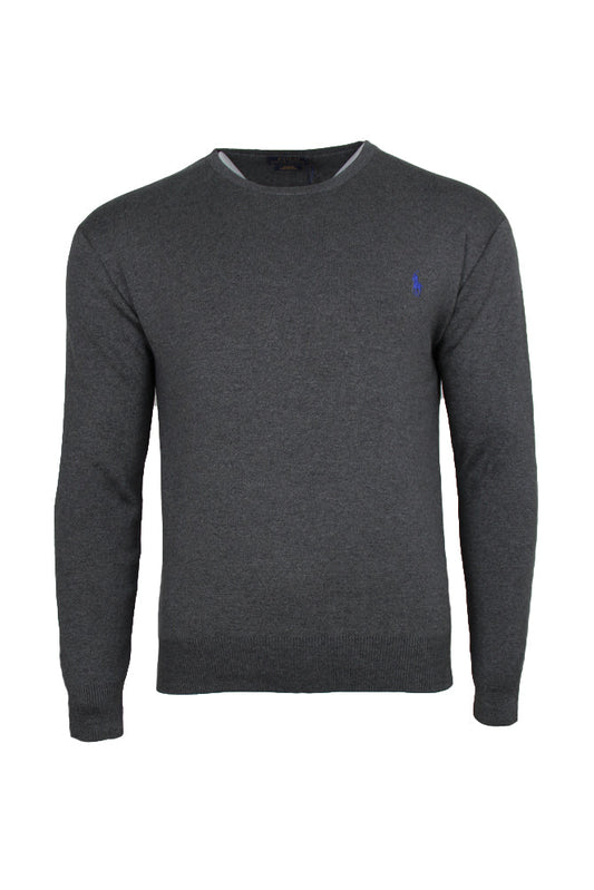 Ralph Lauren Pullover Herren Dunkelgrau Rundhalsausschnitt