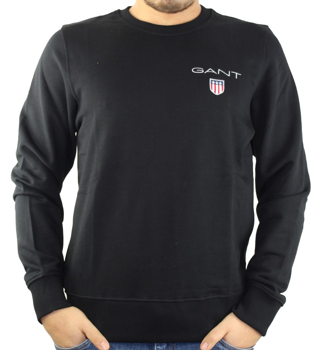 Gant HerrenSweat Shirt Black