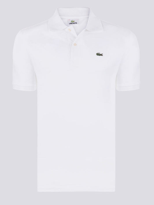 Lacoste Poloshirt Herren Weiss Slim Fit