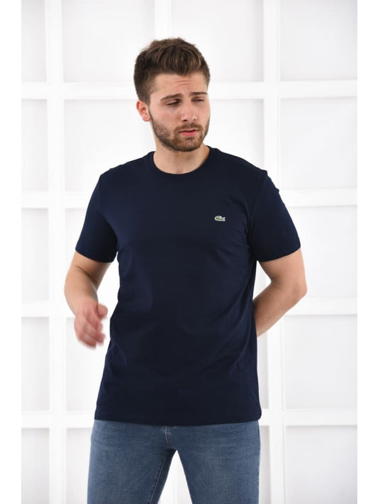 Lacoste T-Shirt Herren Navy Rundhals