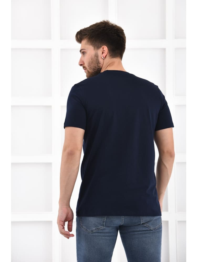 Lacoste T-Shirt Herren Navy Rundhals