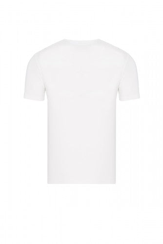 Prada T-Shirt Herren Weiss V-Ausschnitt