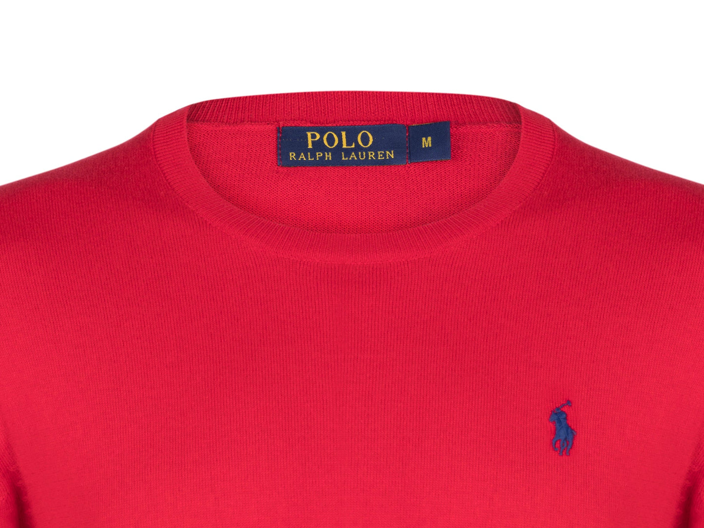 Ralph Lauren Pullover Herren Rot Rundhalsausschnitt