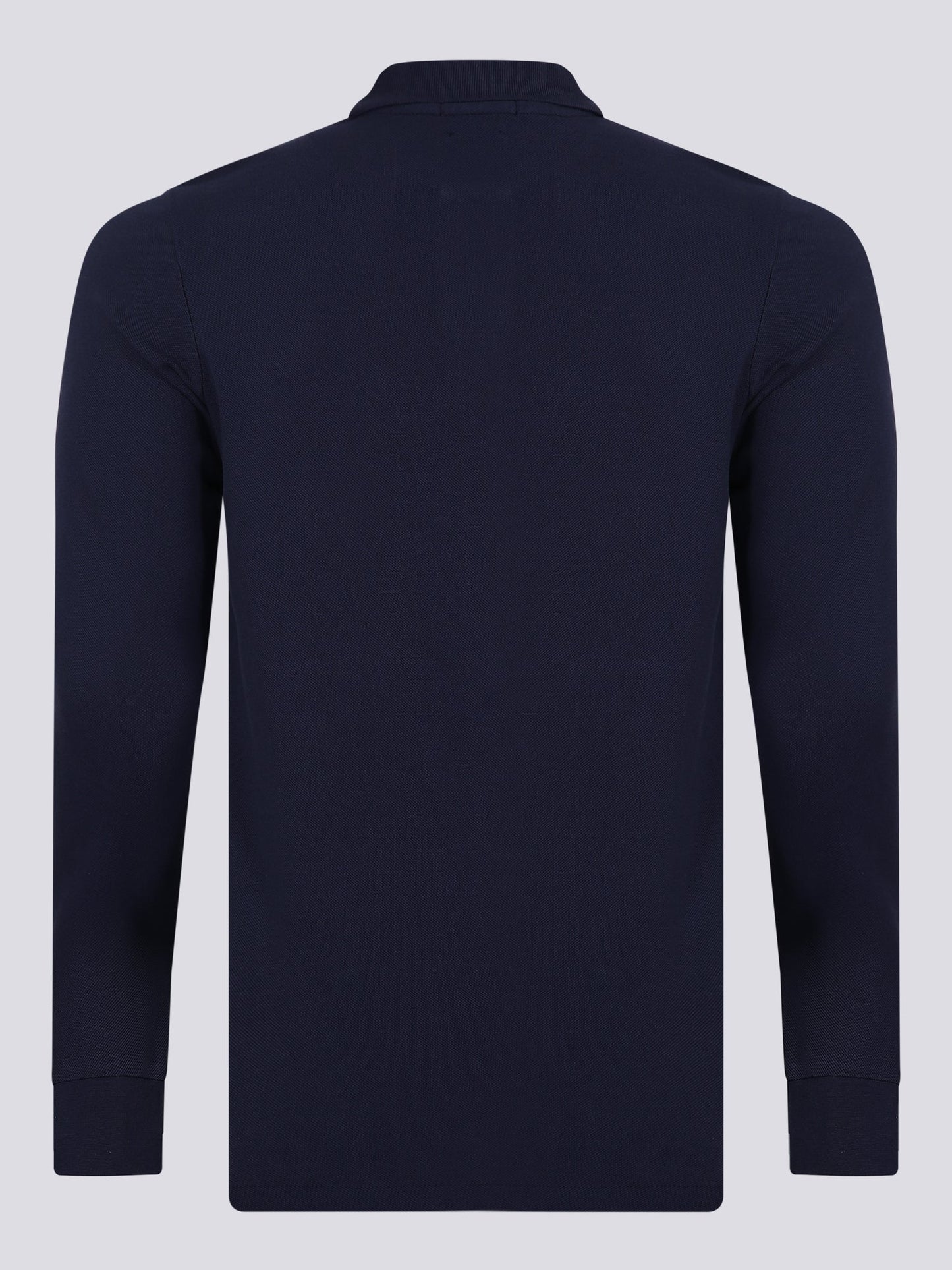 Ralph Lauren Poloshirt Herren Navy Langarm Slim Fit