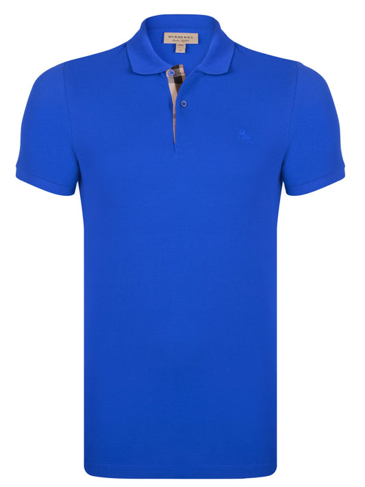 Burberry Poloshirt Herren Saxblau