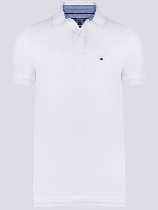 Tommy Hilfiger Poloshirt Herren Weiss Classic