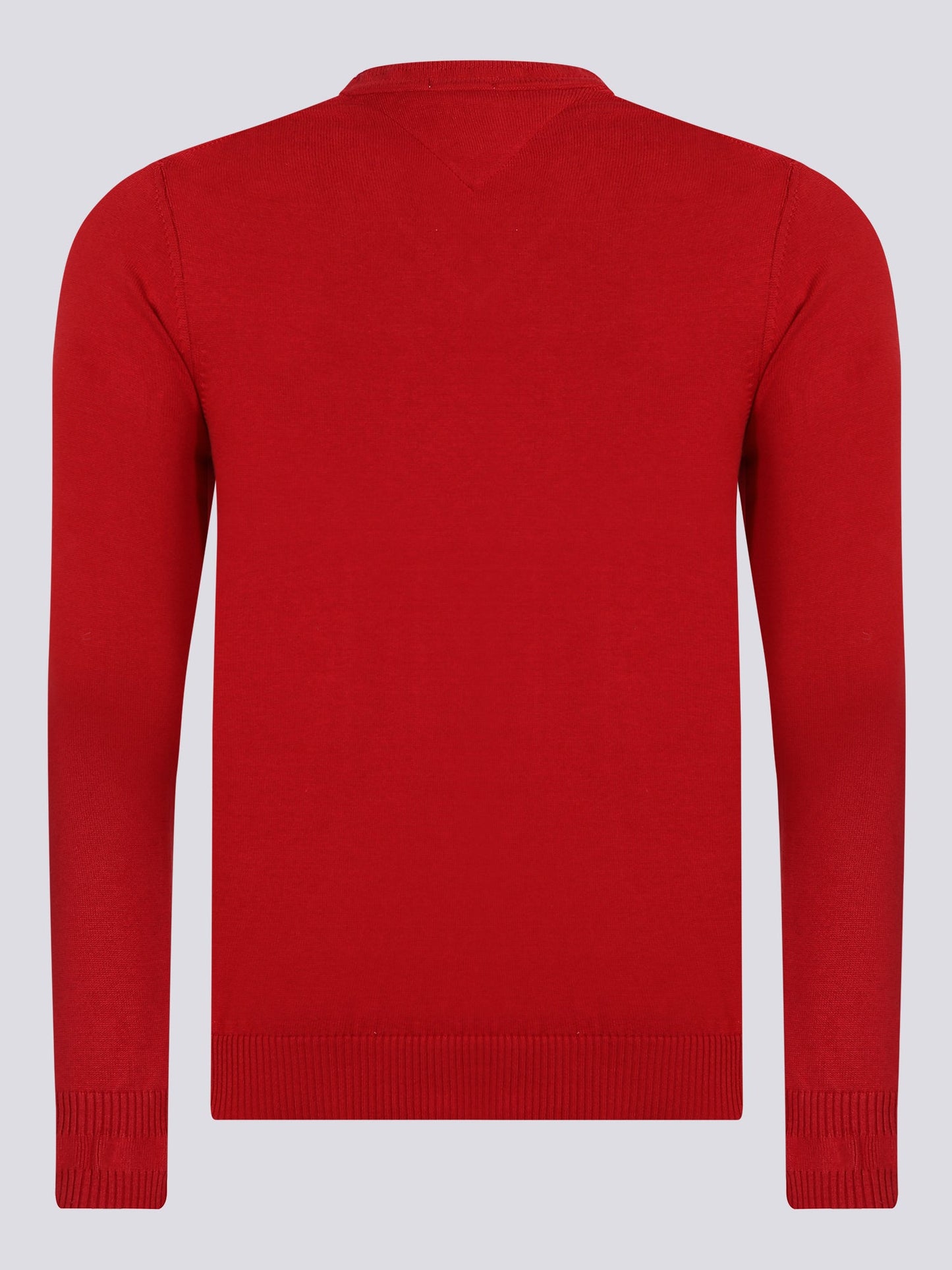 Hilfiger Denim Pullover Herren Rot V-Ausschnitt