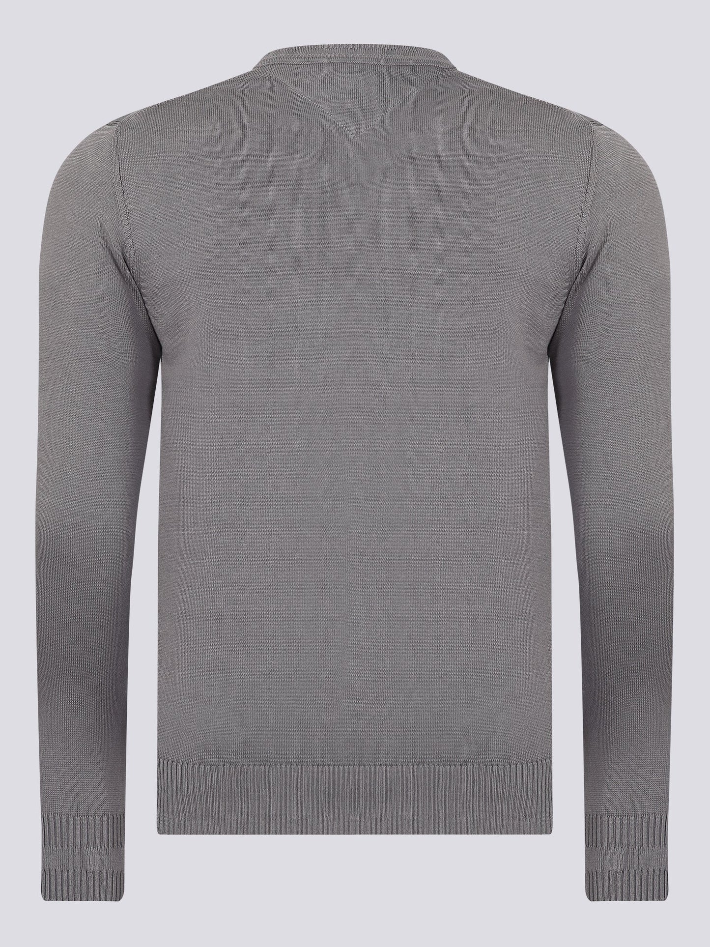 Hilfiger Denim Pullover Herren Grau V-Ausschnitt