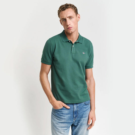 Gant Poloshirt Herren Dunkelgrün