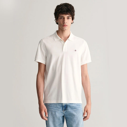 Gant Poloshirt Herren Weiss